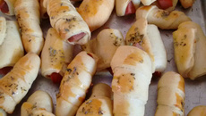 Cachorro quente assado