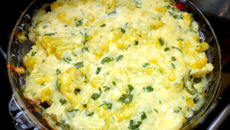 Couve-flor ao molho de requeijão