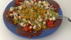 Salada de Carpaccio Fiore di Palazzo