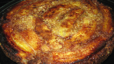 Bolo de banana da Sy