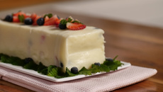 Sobremesa na caixa de leite 