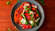 Prato feito de verão