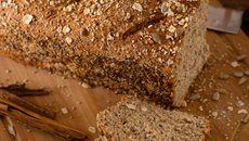 Pão 100% integral de liquidificador