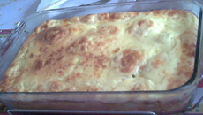 Torta de frango e palmito