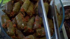 Charuto de uva egípcio - mahshy