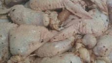 Asa de frango recheada