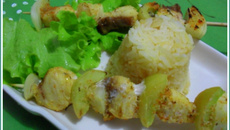 Espetinhos de Cação