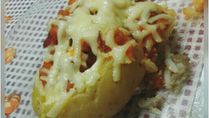 Batata recheada delícia