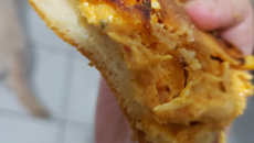 Torta de frango macia de batedeira