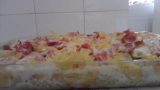 Penne ao molho branco