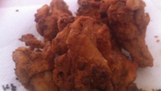 Frango crocante à milanesa