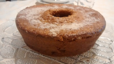 Bolo perfumado de banana e/ou maçã