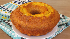 Bolo de milho sem glúten
