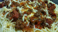 Macarrão à bolonhesa