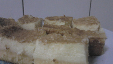 Bolo de fubá cremoso