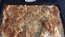 Torta de frango com bacon