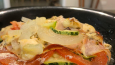 Lasanha de Abobrinha Brasileira