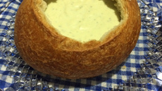 Pão italiano de queijo gorgonzola da Mari