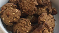 Cookies com castanhas do pará