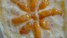 Pavê de pêssego fácil