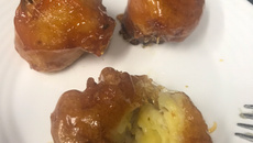 Banana caramelada chinesa