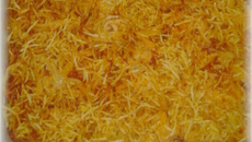 Lasanha de macarrão espaguete