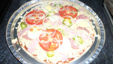 Pizza de palmito com catupiry especial