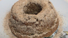 Bolo de maçã e canela