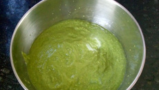 Molho pesto com rúcula