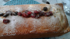 Bolo de blueberry