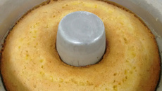 Bolo de Fubá com Milho