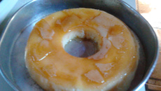 Pudim de Micro ondas caramelizado