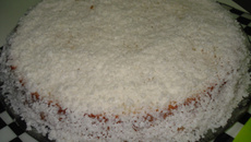 Bolo toalha felpuda chique da Neneli