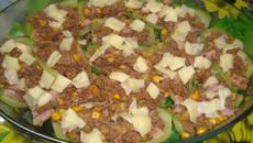 Abobrinha recheada especial