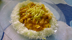 Estrogonofe de proteina de soja do Thiago