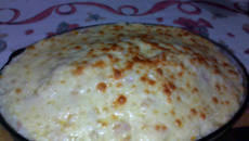 Arroz de frango cremoso