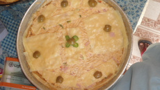 Torta de biscoito cream cracker