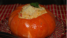 Moranga recheada com batata