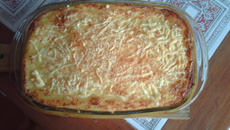 Escondidinho de bacalhau diferente