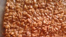 Pé de moleque caseiro da Márcia