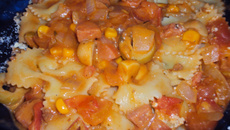 Macarrão com molho diferente