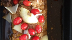 Fraldinha assada com mostarda e mel