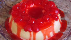 Pudim de leite (dietético)