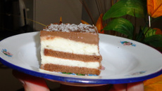 Pavê de coco trufado