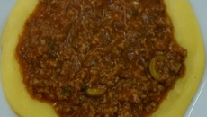 Polenta cremosa na panela de pressão