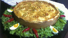 Torta salgada de frango