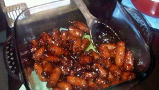 Linguicinha caramelada