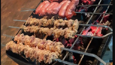 Coração enfarofado gaúcho