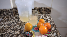 Limonada de limão capeta