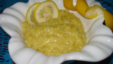 Risoto de limão